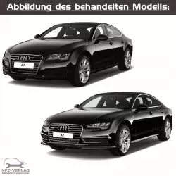 Audi A7 - Typ 4G, 4GA, 4GF - Baujahre von 2010 bis 2018 - Fahrzeugabschnitt: Elektrische Abnehmer und Anlagen - Reparaturanleitungen zur Reparatur in Eigenregie für Anfänger, Hobbyschrauber und Profis.