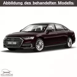 Audi A8 - Typ 4N/4N2/4N8 - Baujahre ab 2017 - Fahrzeugabschnitt: Karosserie-Instandsetzung - Reparaturanleitungen zur Unfall-Instandsetzung in Eigenregie für Anfänger, Hobbyschrauber und Profis.
