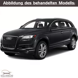 Audi Q7 - Typ 4L, 4LB - Baujahre 2005 bis 2015 - Fahrzeugabschnitt: Karosserie-Montagearbeiten Innen - Reparaturanleitungen zur Reparatur in Eigenregie für Anfänger, Hobbyschrauber und Profis.