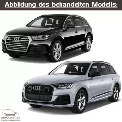 Audi Q7 - Typ 4M, 4MB, 4MG - Baujahre ab 2015 - Fahrzeugabschnitt: Kardanwelle und Achsantrieb hinten, Front- und Allradantrieb (2WD, FWD, 4WD, AWD) - Reparaturanleitungen zur Reparatur in Eigenregie für Anfänger, Hobbyschrauber und Profis.