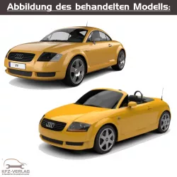 Audi TT - Typ 8N, 8N3, 8N9 - Baujahre 1998 bis 2006 - Fahrzeugabschnitt: Kraftstoffversorgung/Kraftstoffsystem/Kraftstoffaufbereitung für Benzinmotoren - Reparaturanleitungen zur Reparatur in Eigenregie für Anfänger, Hobbyschrauber und Profis.