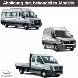 VW Crafter - Typ 2E/2F - Baujahre 2006 bis 2016 - Fahrzeugabschnitt: Karosserie-Montagearbeiten Innen - Reparaturanleitungen zur Reparatur in Eigenregie für Anfänger, Hobbyschrauber und Profis.
