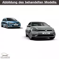 VW Golf VII - Typ 5G/AU/BQ - Baujahre ab 2012 - Fahrzeugabschnitt: Bremssysteme, Handbremse, Trommelbremse, Scheibenbremse, Bremsbeläge, Bremsklötze, ABS - Reparaturanleitungen zur Reparatur in Eigenregie für Anfänger, Hobbyschrauber und Profis.