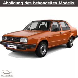 VW Jetta II - Typ 16/16E/19E - Baujahre 1984 bis 1992 - Fahrzeugabschnitt: Karosserie-Instandsetzung - Reparaturanleitungen zur Unfall-Instandsetzung in Eigenregie für Anfänger, Hobbyschrauber und Profis..