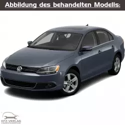 VW Jetta VI - Typ AV, AV2, AV3, 162, NCS - Baujahre 2010 bis 2014 - Fahrzeugabschnitt: Bremssysteme - Reparaturanleitungen zur Reparatur in Eigenregie für Anfänger, Hobbyschrauber und Profis.