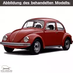 VW Käfer, Sedan - Typ 1 - Baujahre 1991 bis 2004 - Fahrzeugabschnitt: Schaltpläne, Stromlaufpläne, Elektrik, Fehlersuche, Einbauorte, Sicherungs- und Steckerbelegung - Reparaturanleitungen zur Reparatur in Eigenregie für Anfänger, Hobbyschrauber und Profis..