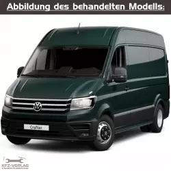 VW Crafter - Typ SY - Baujahre ab 2017 - Fahrzeugabschnitt: Standheizung und Zusatzheizungen - Reparaturanleitungen zur Reparatur in Eigenregie für Anfänger, Hobbyschrauber und Profis.