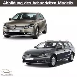 VW Passat VII - Typ 3C/36 - Baujahre 2010 - 2014 - Fahrzeugabschnitt: Karosserie-Instandsetzung - Reparaturanleitungen zur Unfall-Instandsetzung in Eigenregie für Anfänger, Hobbyschrauber und Profis.