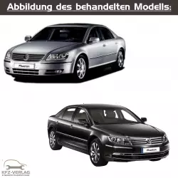 VW Phaeton - Typ 3D/3D2/3D3/3D8 - Baujahre 2001 - 2016 - Fahrzeugabschnitt: Karosserie-Instandsetzung - Reparaturanleitungen zur Unfall-Instandsetzung in Eigenregie für Anfänger, Hobbyschrauber und Profis.