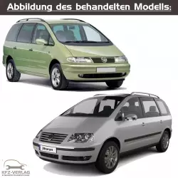 VW Sharan I - Typ 7M/7M6/7M8/7M9 - Fahrzeugabschnitt: Allgemeines zu der elektrischen Anlage - Reparaturanleitungen zur Reparatur in Eigenregie für Anfänger, Hobbyschrauber und Profis.
