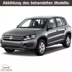 VW Tiguan - Typ 5N/5N1/5N2 - Baujahre 2011 bis 2016 - Fahrzeugabschnitt: Elektrische Abnehmer und Anlagen - Reparaturanleitungen zur Reparatur in Eigenregie für Anfänger, Hobbyschrauber und Profis.