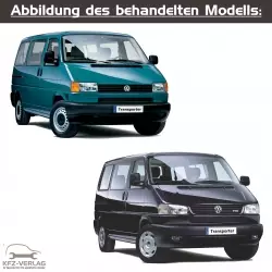 VW Transporter T4 - Typ 70/7D - Baujahre 1990 bis 2003 - Fahrzeugabschnitt: Karosserie-Instandsetzung - Reparaturanleitungen zur Unfall-Instandsetzung in Eigenregie für Anfänger, Hobbyschrauber und Profis.