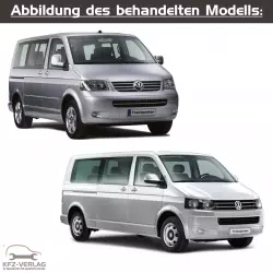 VW Transporter T5 - Typ 7E/7F/7H/7J - Baujahre 2003 bis 2015 - Fahrzeugabschnitt: Standheizung und Zusatzheizungen - Reparaturanleitungen zur Reparatur in Eigenregie für Anfänger, Hobbyschrauber und Profis.