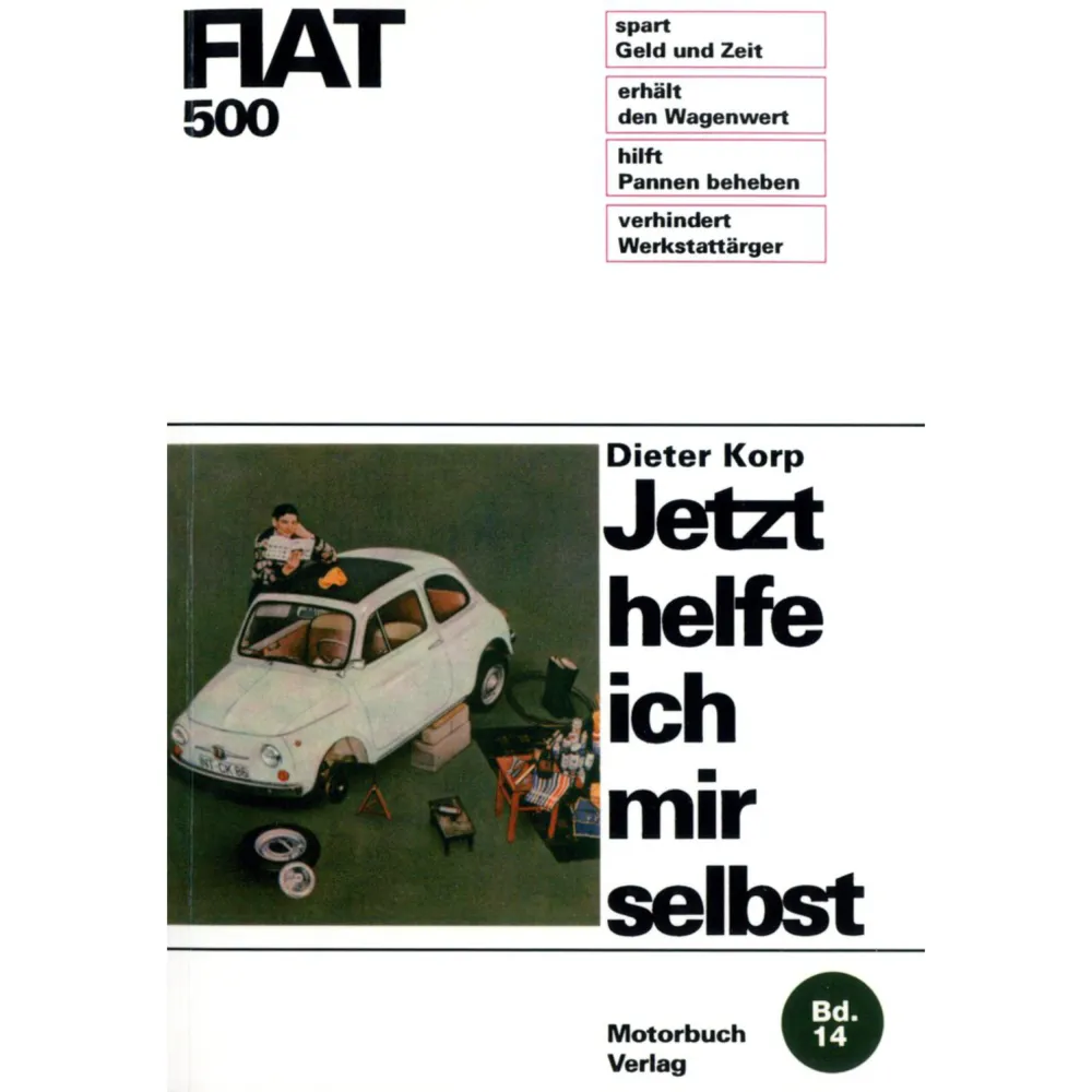 Fiat Nuova 500 Typ 110 1957-1965 Jetzt helfe ich mir selbst Reparaturanleitung