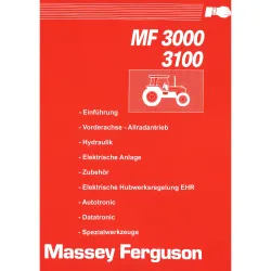 Massey Ferguson MF 3000 3100 Teil 2 Reparaturanleitung Werkstatthandbuch