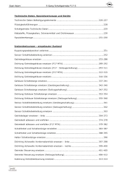 Opel Adam Typ M13 12-19 5-Gang Schaltgetriebe Kupplung M26/MDG Reparaturhandbuch