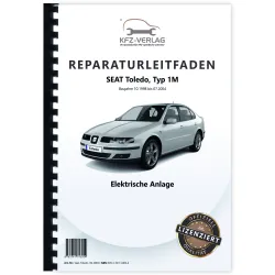 Seat Toledo 1M 1998-2004 Elektrische Anlage Elektrik Systeme Reparaturanleitung