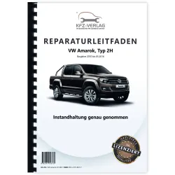 VW Amarok Typ 2H 2010-2016 Instandhaltung Inspektion Wartung Reparaturanleitung