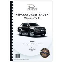 VW Amarok Typ 2H 2010-2016 4-Zyl. Benzinmotor 2,0l 160 PS Reparaturanleitung