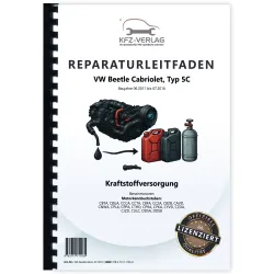 VW Beetle Cabrio 5C (11-16) Kraftstoffversorgung Benzinmotor Reparaturanleitung
