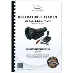 VW Beetle Cabrio 5C (11-16) 7 Gang Automatikgetriebe DKG 0AM Reparaturanleitung