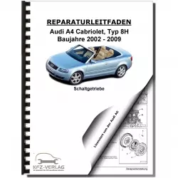 Audi A4 Cabriolet (02-09) 5 Gang Schaltgetriebe 01A Kupplung Reparaturanleitung
