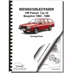 VW Passat 2 32 (80-88) 4 Gang Schaltgetriebe Kupplung 014/I Reparaturanleitung