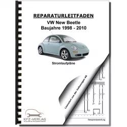 VW New Beetle 9C 1998-2010 Schaltplan Stromlaufplan Verkabelung Elektrik Pläne
