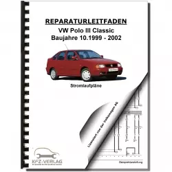 VW Polo Classic 6V (95-99) Schaltplan Stromlaufplan Verkabelung Elektrik Pläne