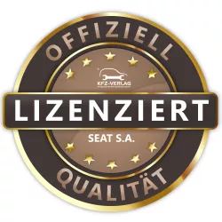 Offiziell lizenzierte Reparaturanleitungen mit geprüfter Qualität durch den Hersteller Seat S.A.