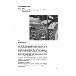 Porsche-Diesel Traktor Junior 108 Betriebs-/Bedienungsanleitung Handbuch 1958
