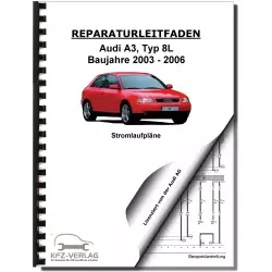 Audi A3 Typ 8L 2003-2006 Schaltplan Stromlaufplan Verkabelung Elektrik Pläne