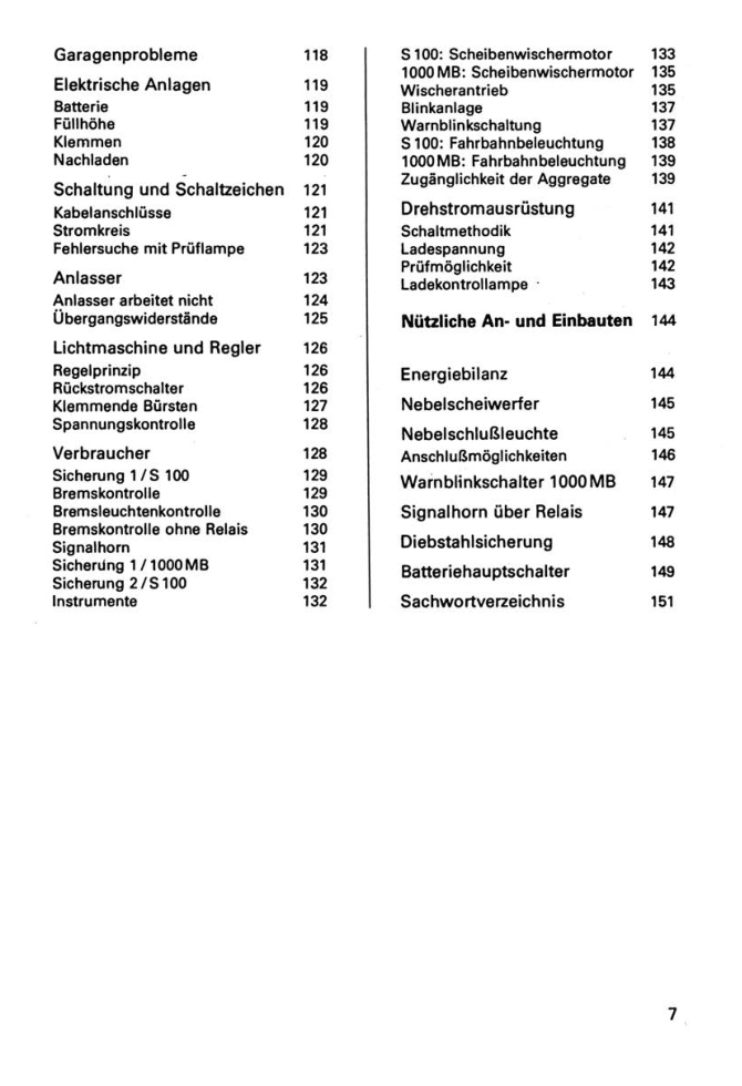 Ich fahre einen Skoda 1000MB, S 100 Kontrolltipps Reparaturtipps Transpress