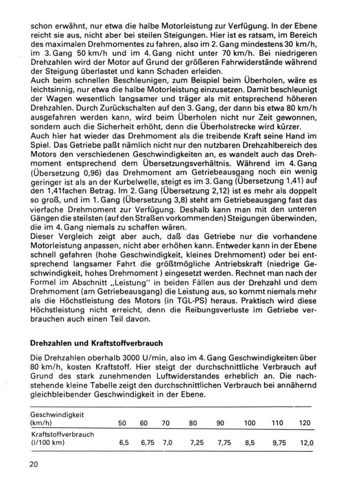 Ich fahre einen Skoda 1000MB, S 100 Kontrolltipps Reparaturtipps Transpress