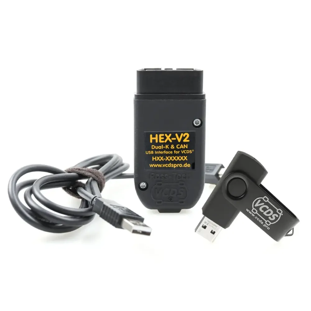 VCDS® HEX-V2® Interface Professional (USB) Diagnosegerät für VW, Audi, Seat, Skoda, Cupra