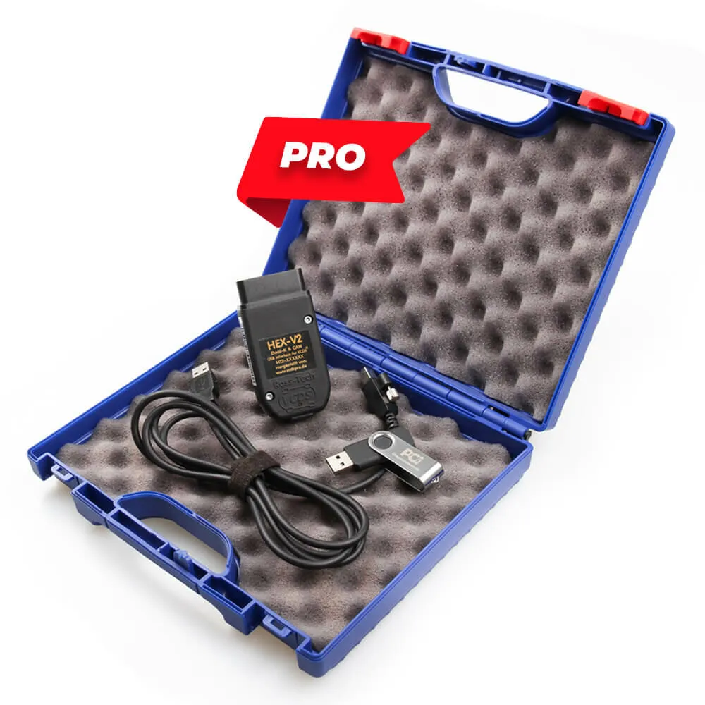 VCDS® HEX-V2® Basiskit Professional (USB) Diagnosegerät für VW, Audi, Seat, Skoda, Cupra