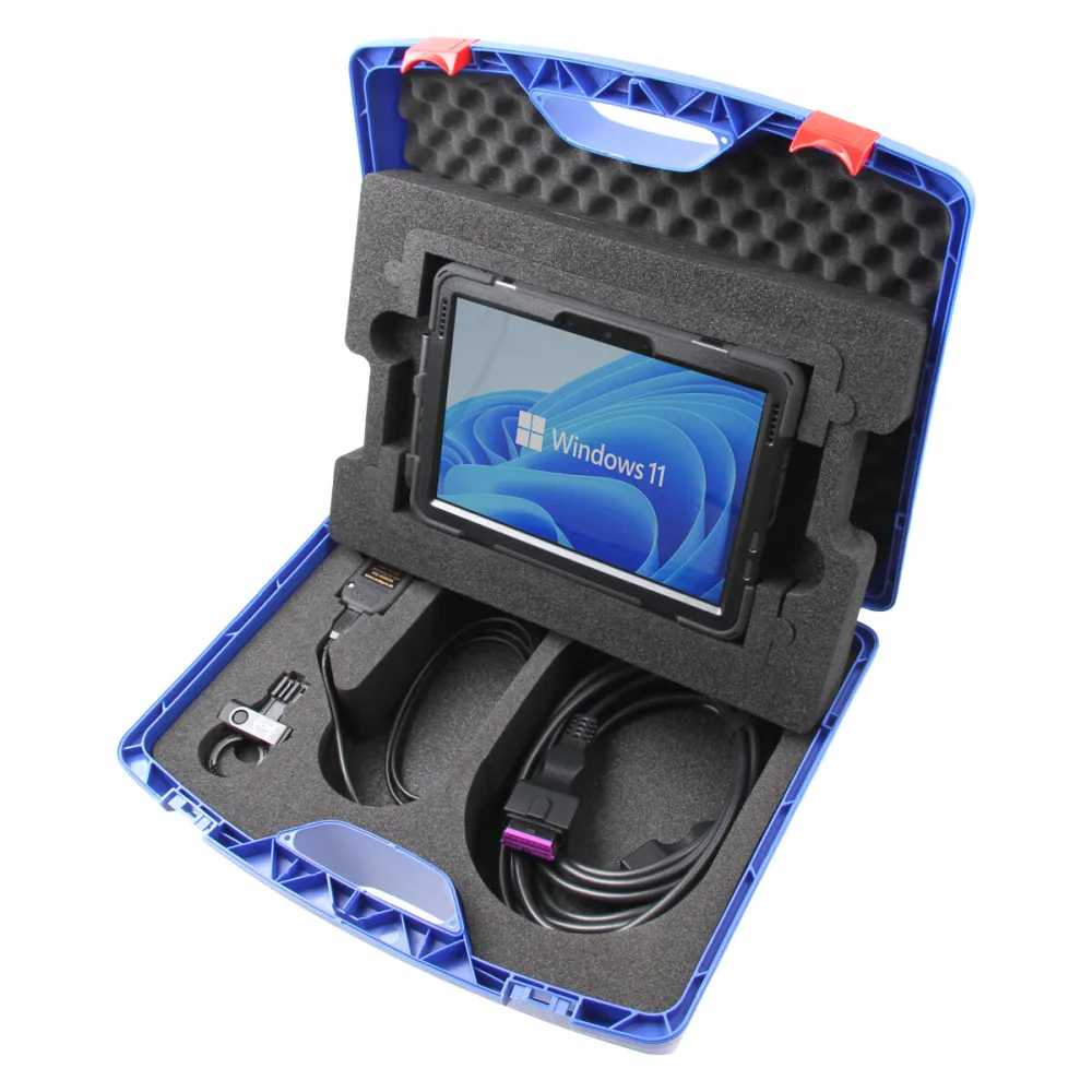 VCDS® HEX-V2 Servicekoffer Inklusive Tablet, Software vorinstalliert (USB) Diagnosegerät für VW, Audi, Seat, Skoda, Cupra