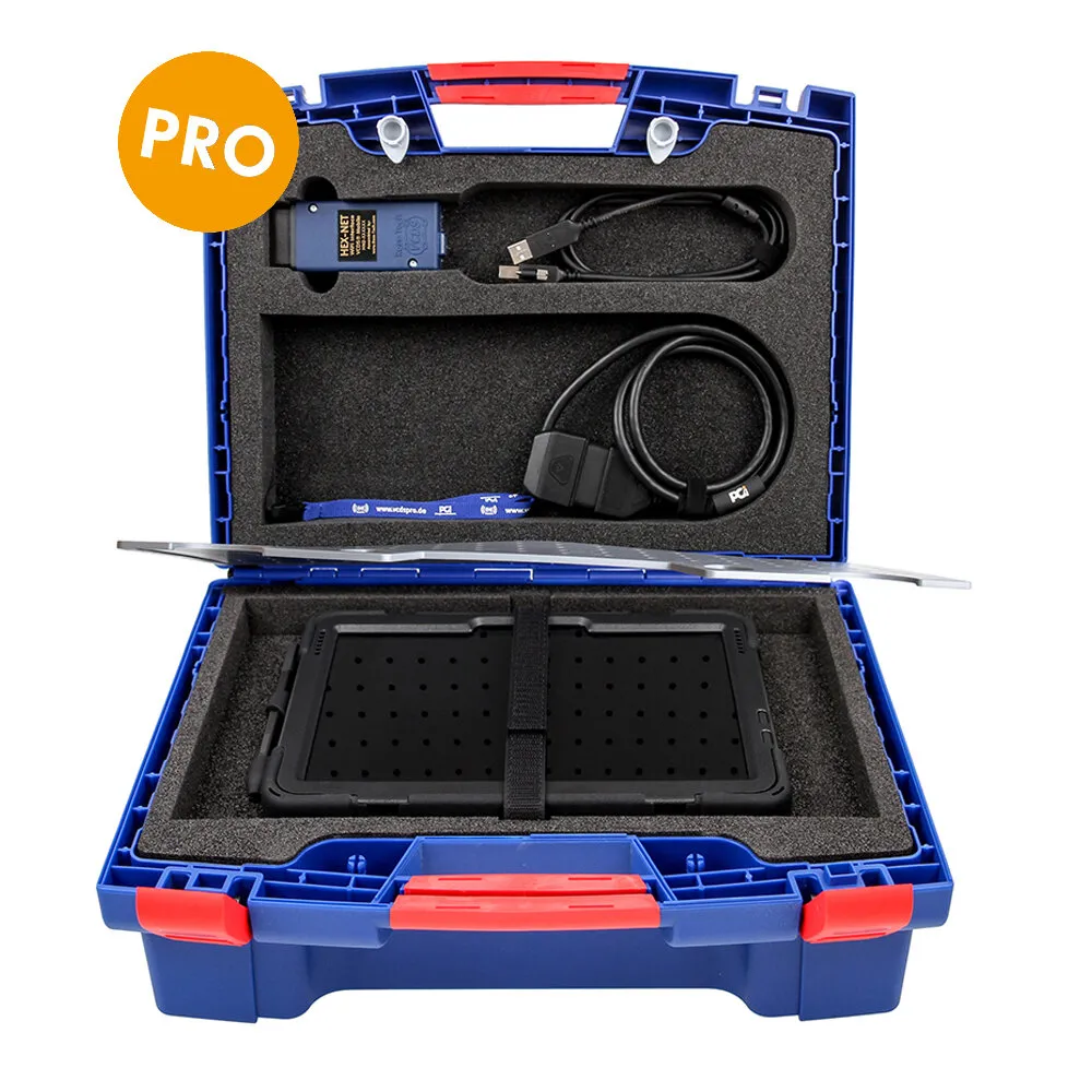 VCDS® HEX-NET® Servicekoffer Inklusive Tablet (WIFI) Diagnosegerät für VW, Audi, Seat, Skoda, Cupra