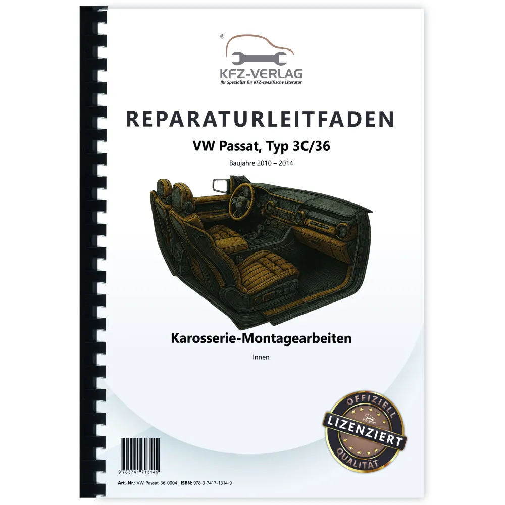 VW Passat 6, 3C (04-10) 4-cyl Diesel Engines 115,122,136,140
