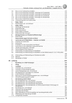 VW Bora Typ 1J 1998-2005 Fahrwerk Achsen Lenkung FWD AWD Reparaturanleitung