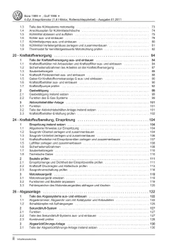VW Bora Typ 1J 1998-2005 4-Zyl. Benzinmotor 1,6l 102 PS Reparaturanleitung
