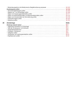 VW Bora 1J 1998-2005 Motronic Einspritz- und Zündanlage 1,8l Reparaturanleitung