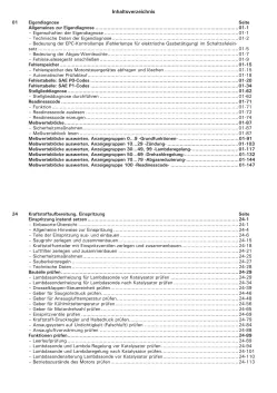 VW Bora Typ 1J 1998-2005 Motronic Einspritz- Zündanlage 75 PS Reparaturanleitung