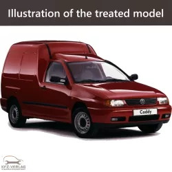 E-Book workshop manual for Volkswagen Caddy type 9K, 9K9, 9KV year of construction 1995, 1996, 1997, 1998, 1999, 2000, 2001, 2002, 2003