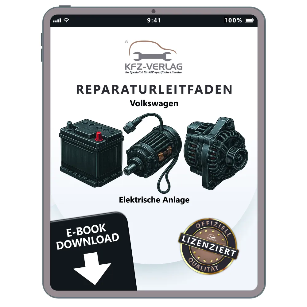 VW Caddy Typ 9K 1995-2003 Elektrische Anlage Elektrik Reparaturanleitung eBook