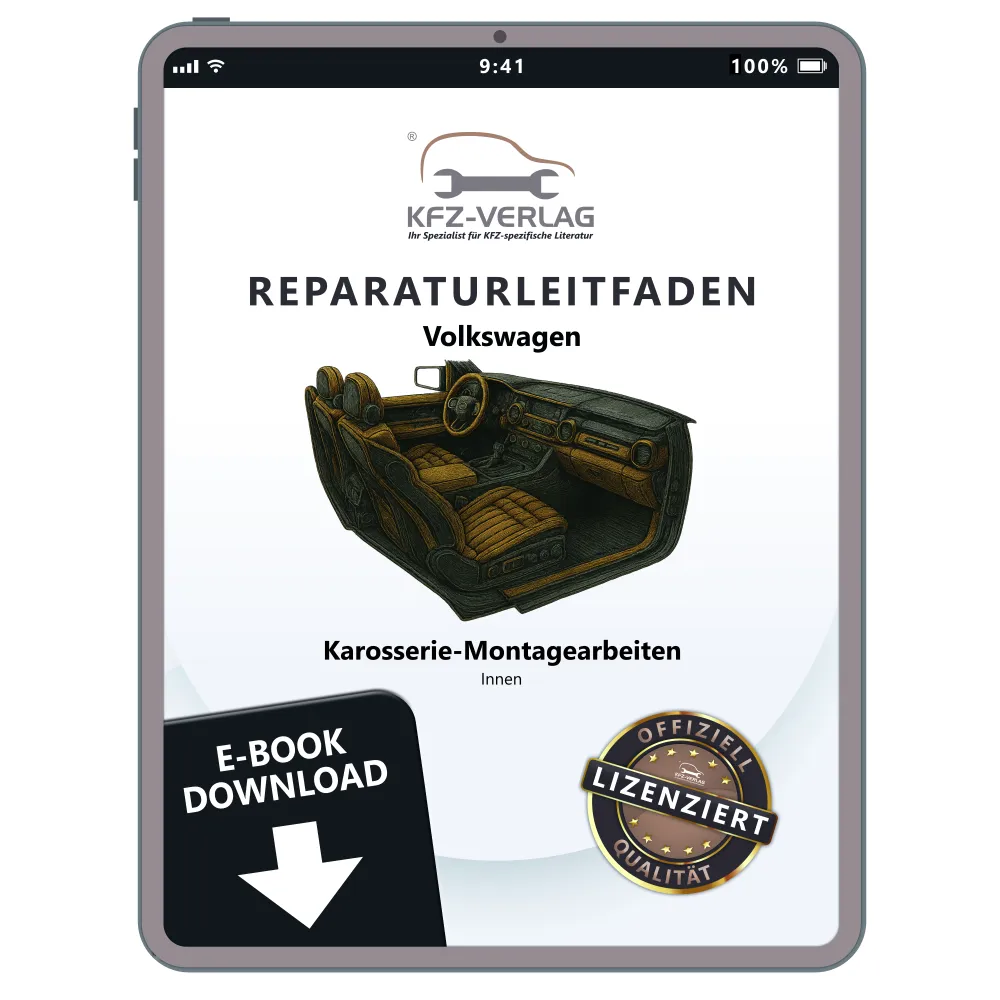 VW Caddy 9K 1995-2003 Karosserie Montagearbeiten Innen Reparaturanleitung eBook