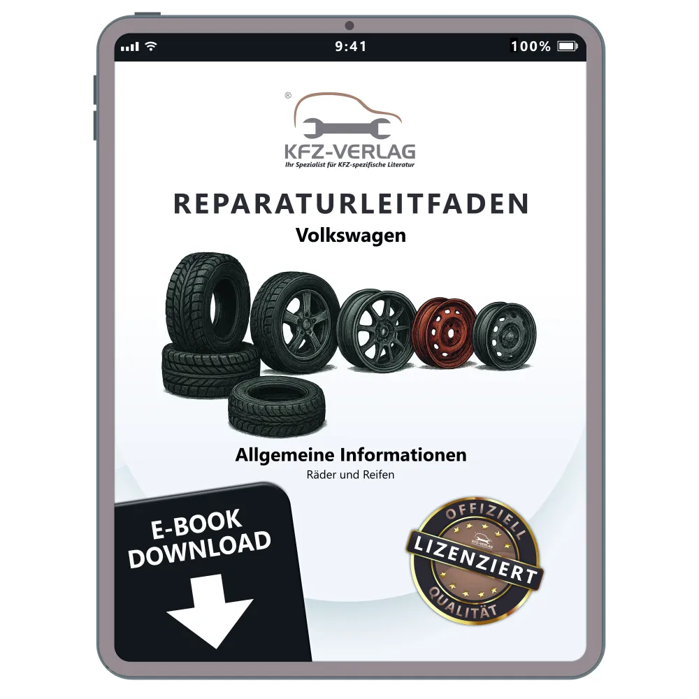 VW Caddy Typ 9K 1995-2003 Räder Reifen Allgemeine Infos Reparaturanleitung eBook