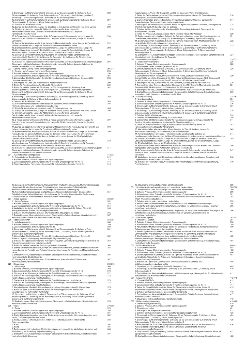 VW Fox Typ 5Z 2011-2013 Schaltplan Stromlaufplan Verkabelung Elektrik Pläne