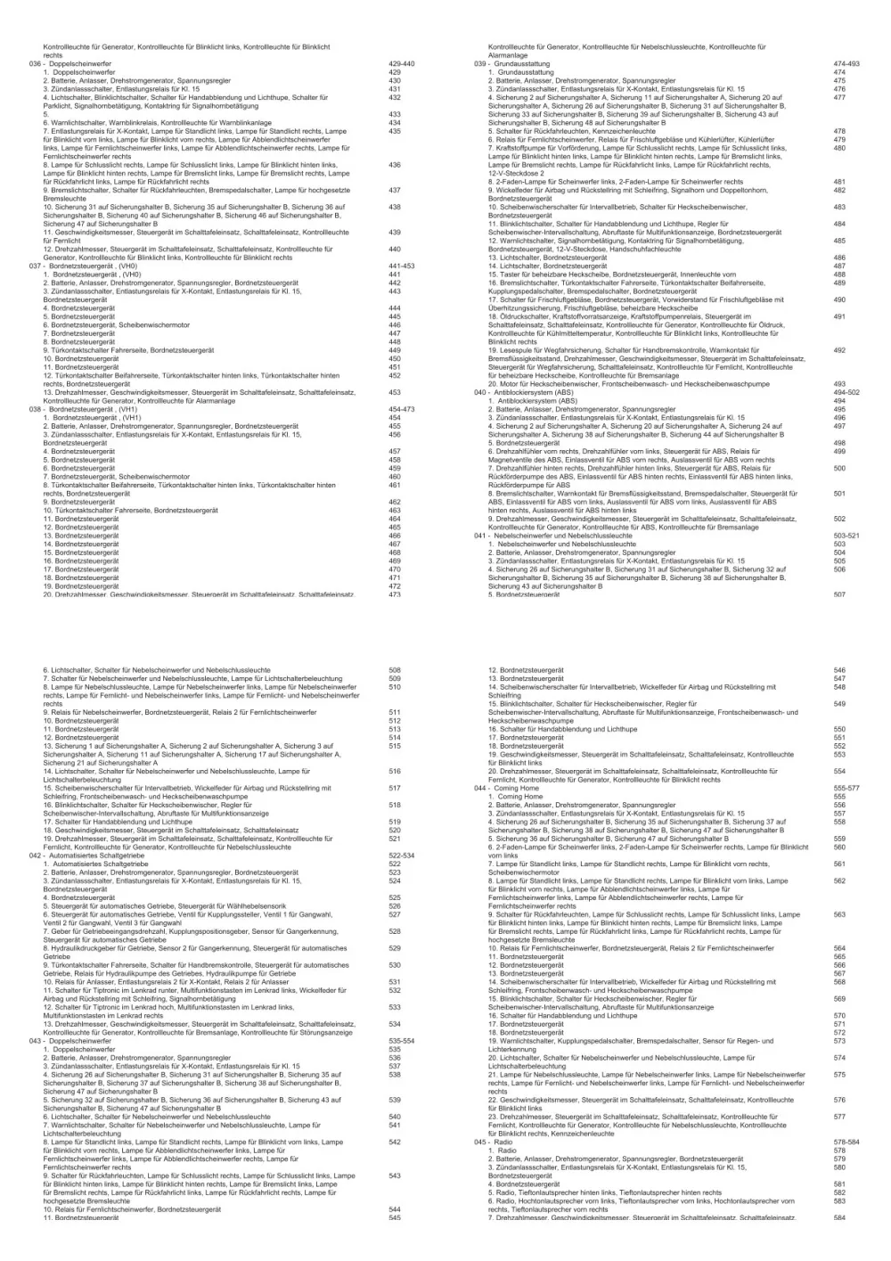VW Fox Typ 5Z 2011-2013 Schaltplan Stromlaufplan Verkabelung Elektrik Pläne