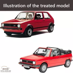 E-Book workshop manual for Volkswagen Golf I and Cabriolet type 17, 171, 172, 173, 155 year of construction 1974, 1975, 1976, 1977, 1978, 1979, 1980, 1981, 1982, 1983, 1984, 1985, 1986, 1987, 1988, 1989, 1990, 1991, 1992, 1993